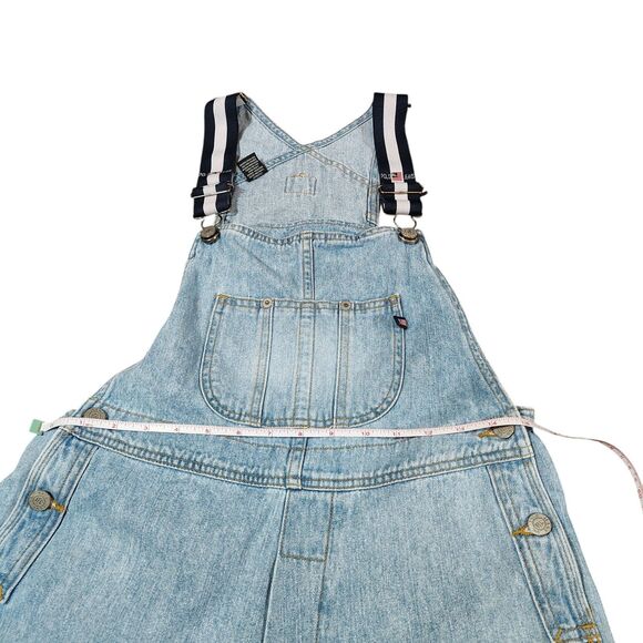 Polo Jeans Co Ralph Lauren Womens Y2K Carpenter Denim Overalls Size S Suspender - Picture 5 of 12